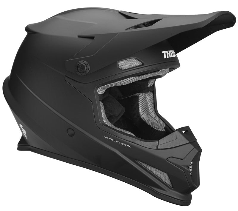 THOR MX SECTOR MATTE BLACK HELMET S22