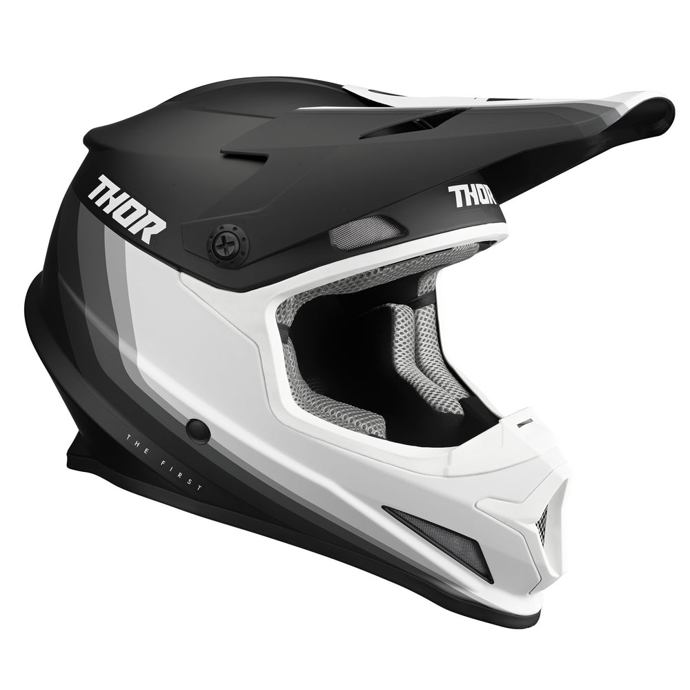 THOR MX SECTOR RUNNER MIPS HELMET BLACK WHITE