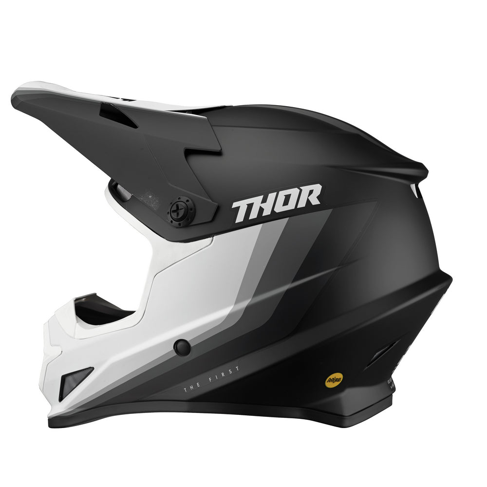 THOR MX SECTOR RUNNER MIPS HELMET BLACK WHITE