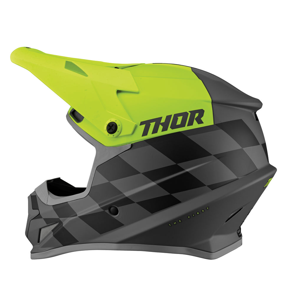 HELMET S22 SECTOR BIRDROCK GREY/ACID