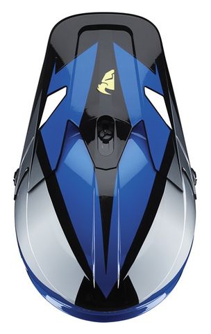 *HELMET VISOR KIT S21 THOR MX SECTOR FADER BLUE BLACK