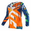 Fox adult 360 Division jersey in orange and blue colourway