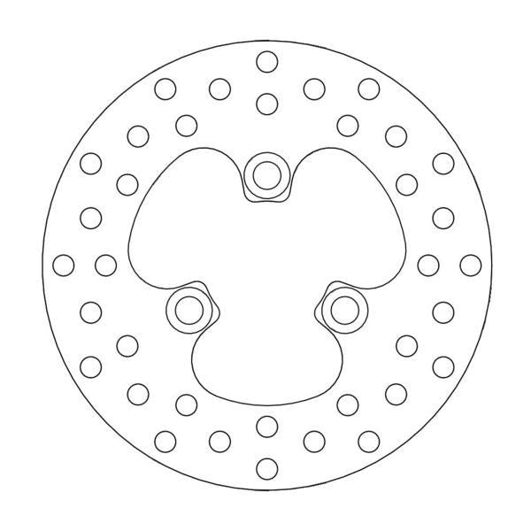 *BRAKE DISC FRONT MOTO MASTER ROUND KAWASAKI SUZUKI QUADSPORT 89-90 LTZ400 02-13
