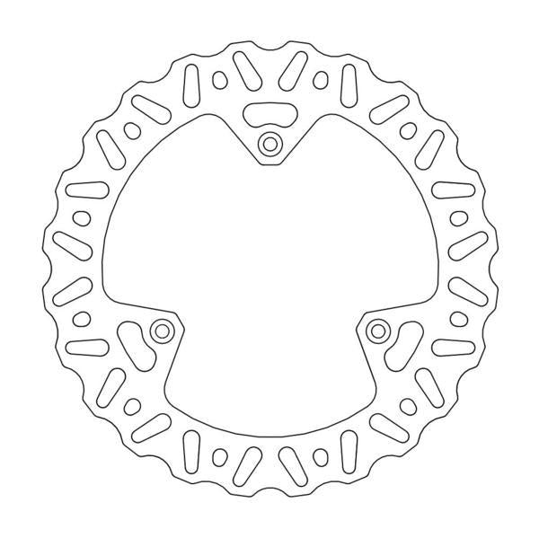 BRAKE DISC MOTO MASTER NITRO FRONT SUZUKI RM85 05-21 YAMAHA YZ80 93-01 YZ85 02-21