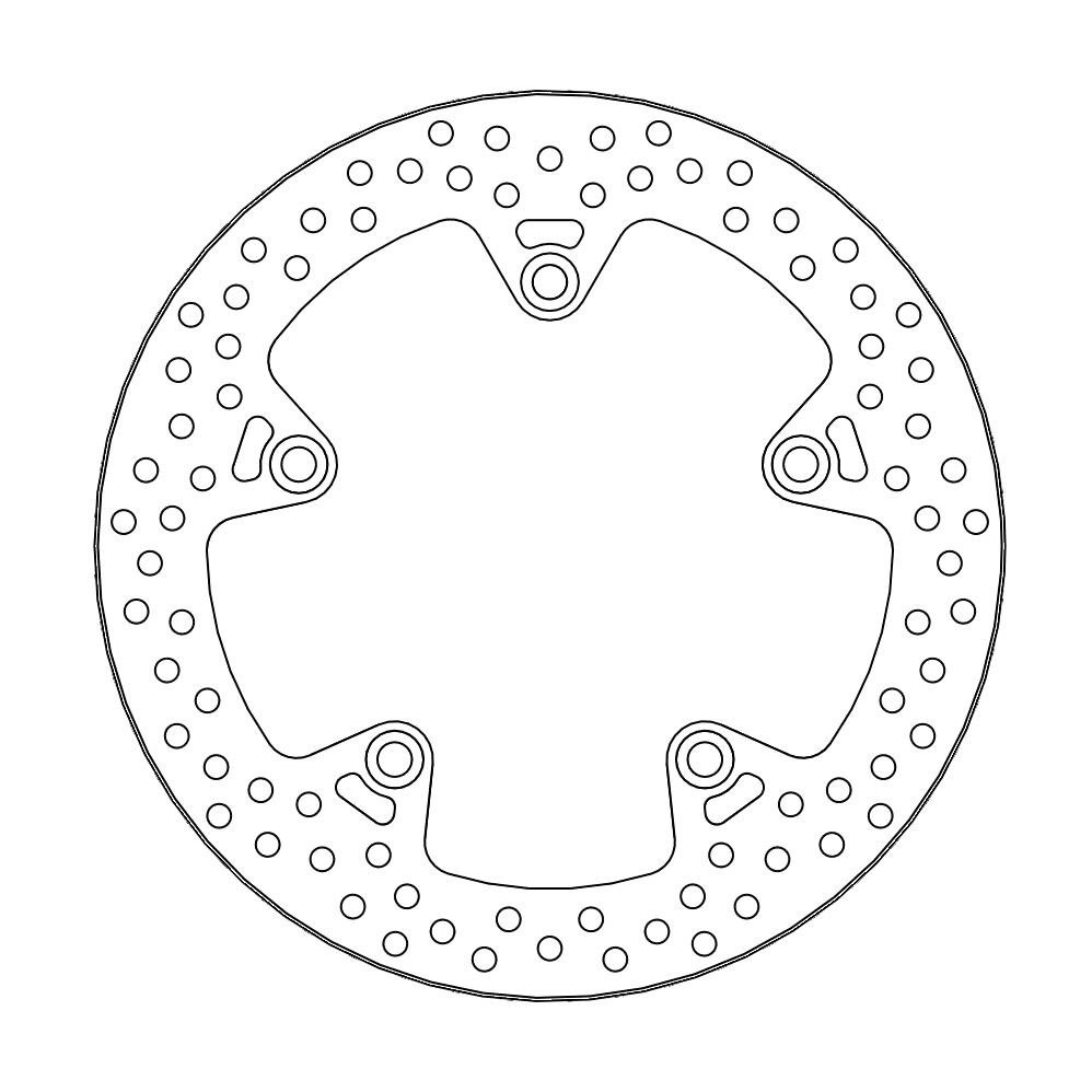 BRAKE DISC REAR MOTO MASTER HALO BMW R1200GS LC 11-18 R1200GS LC ADVENTURE 13-18