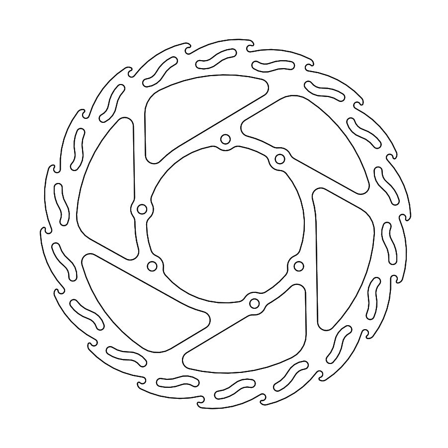 BRAKE ROTOR FLAME FRONT HONDA CRF250L 13-20