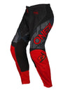Oneal element camo black red pants front