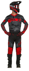 Oneal element camo black red full body front