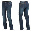 Bull-It SR6 women's Vintage Jeans are available in regular and long leg lengths