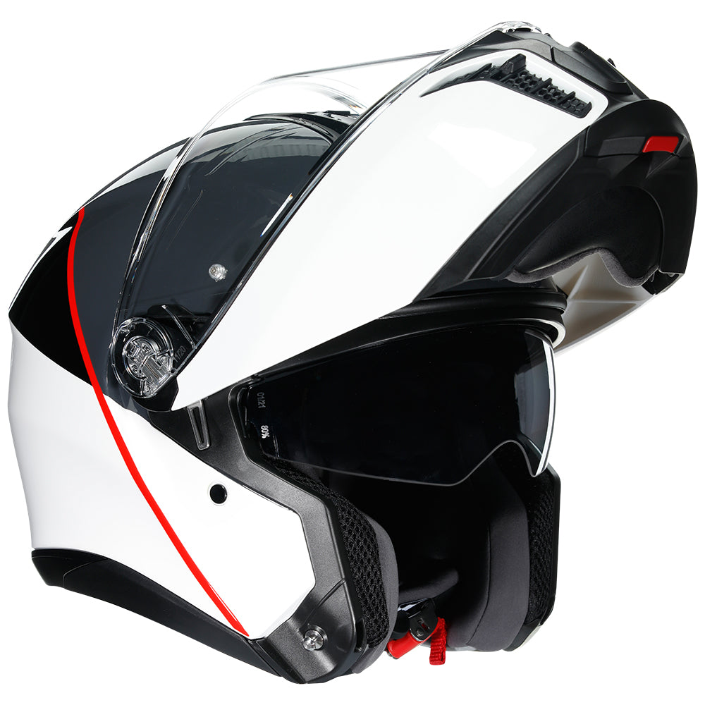 AGV TOURMODULAR [BALANCE WHITE GREY RED] 9