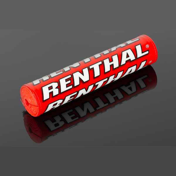 Renthal SX Limited Edition Bar Pad in red colourway (RE-P324)