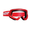 THOR MX GOGGLES S23 YOUTH COMBAT RED/WHITE