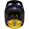 Fox V3 Flight offroad/dirt helmet in ECE Orange colourway