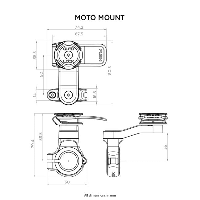 Motorcycle - Handlebar Mount