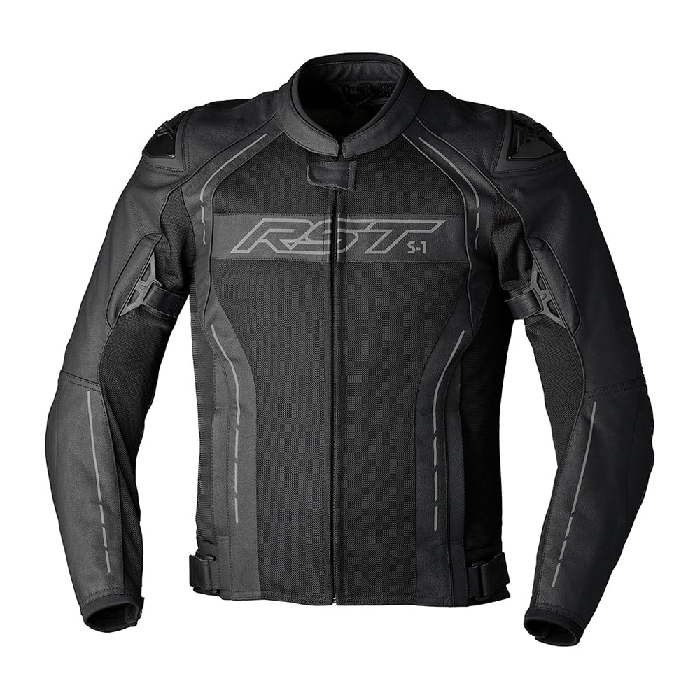 RST S1 MESH CE LEATHER JACKET [BLACK] 1