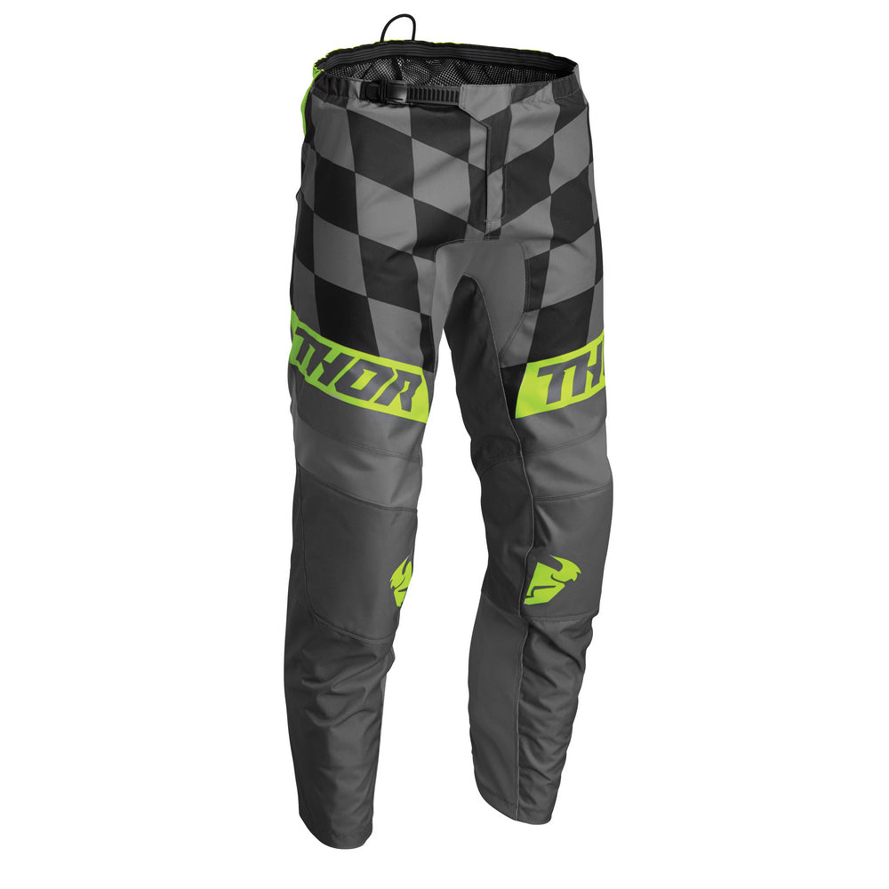 THOR MX PANT S22 SECTOR BIRDROCK GREY/ACID