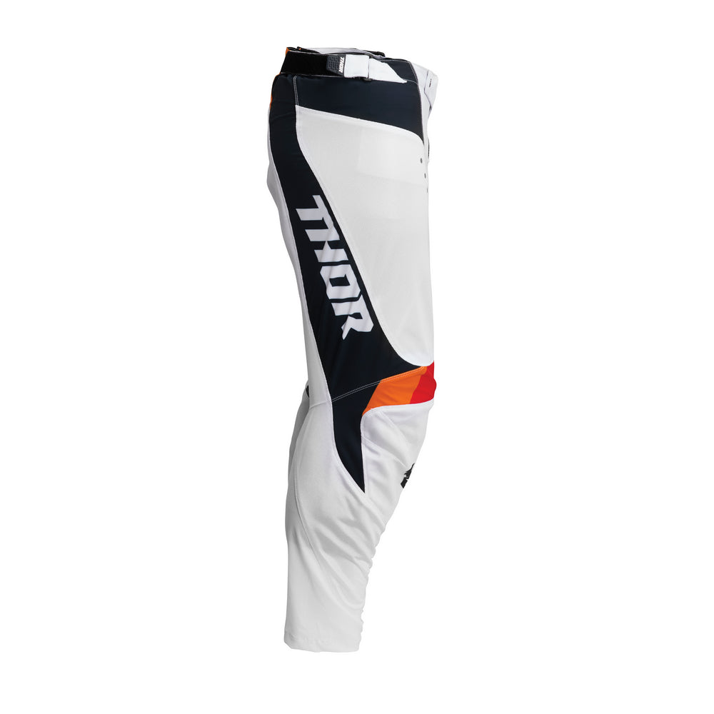 THOR MX PANT S22 PULSE REACT AIR WHITE/MIDNIG