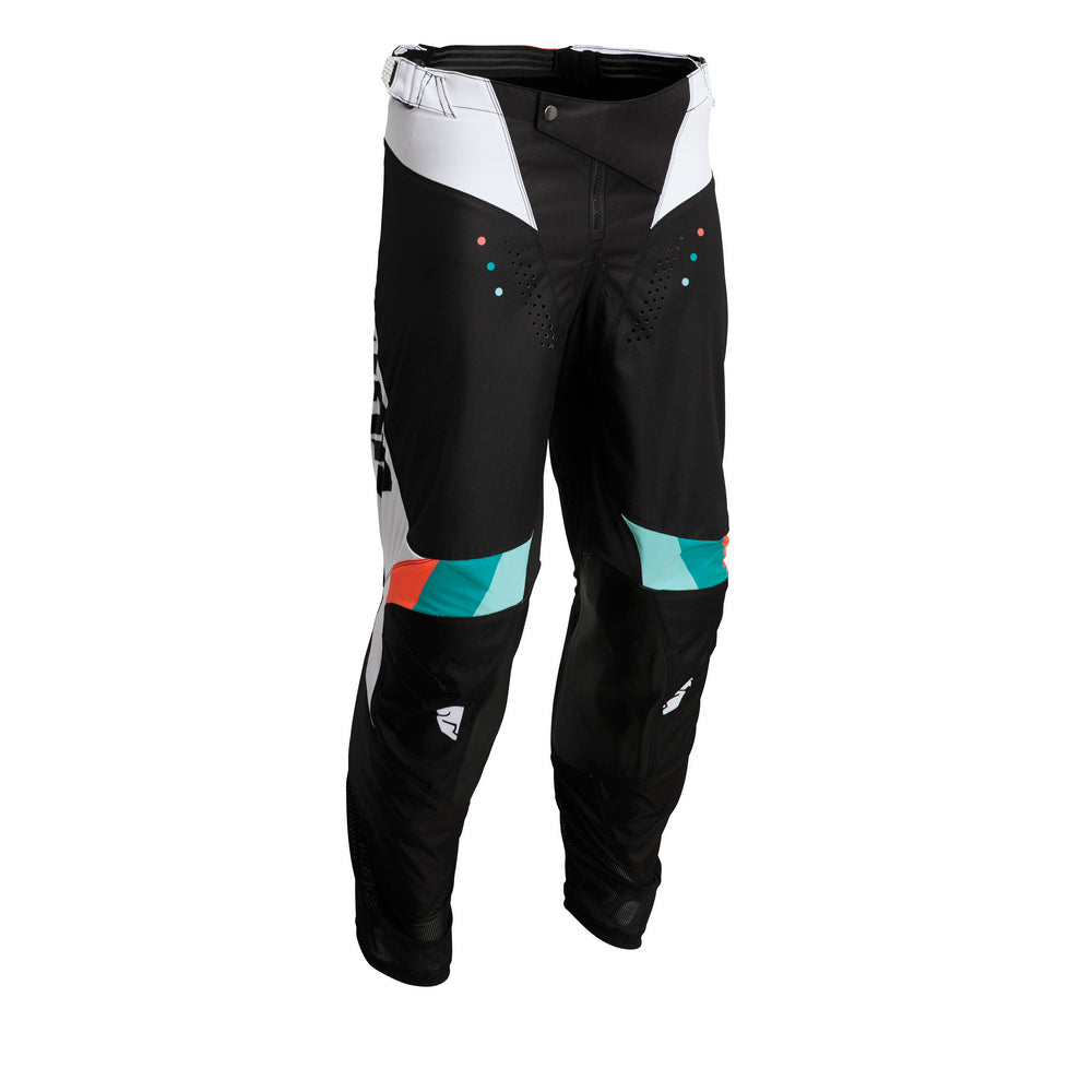 THOR MX PANT S22 PULSE REACT WHITE/BLACK