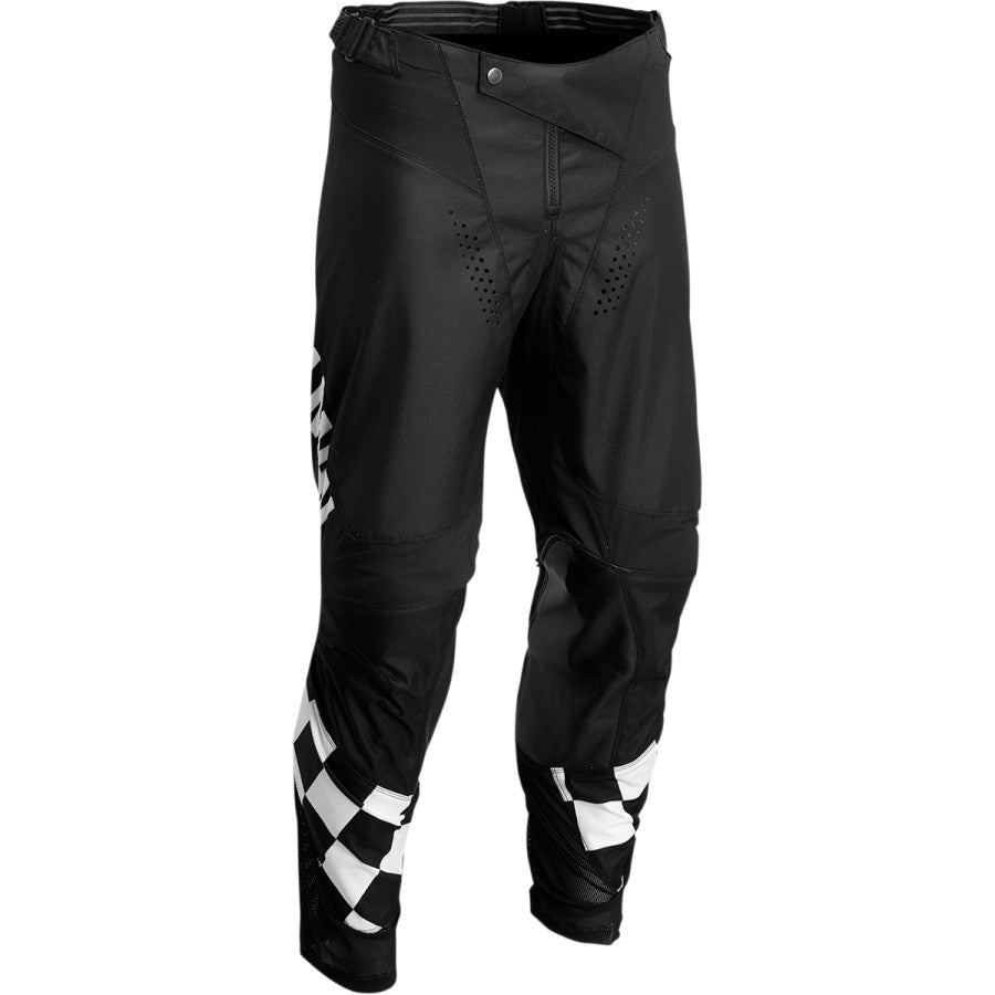 PANTS S23 DIFFER CHEQ BLACK/WHITE
