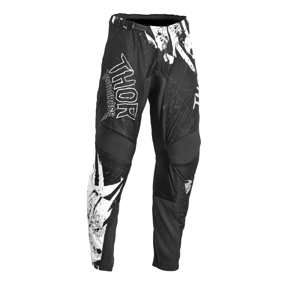 PANTS S23 THOR MX SECTOR YOUTH BLACK/WHITE