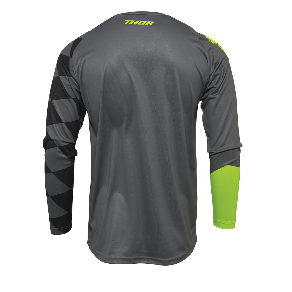 THOR MX JERSEY S22 SECTOR BIRDROCK GREY/ACID