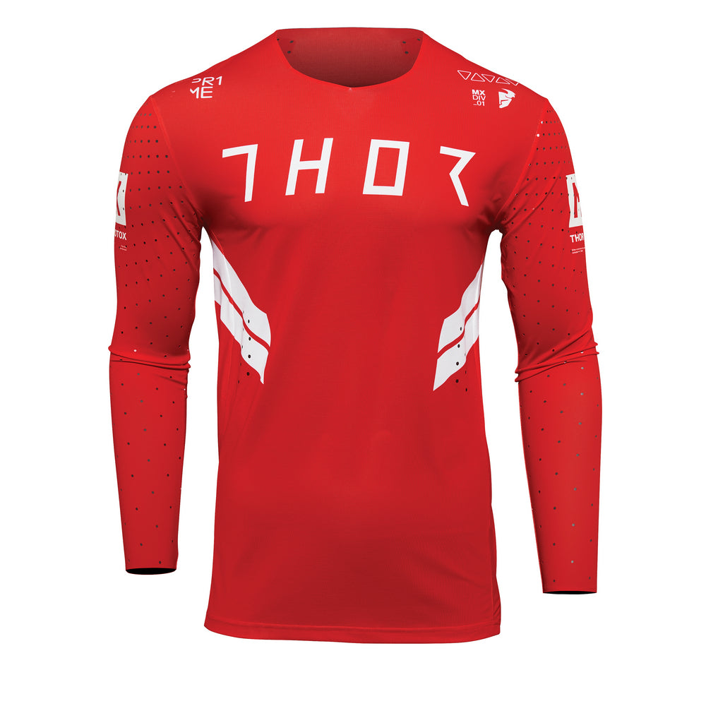 THOR MX JEYSEY S22 PRIME HERO RED/WHITE