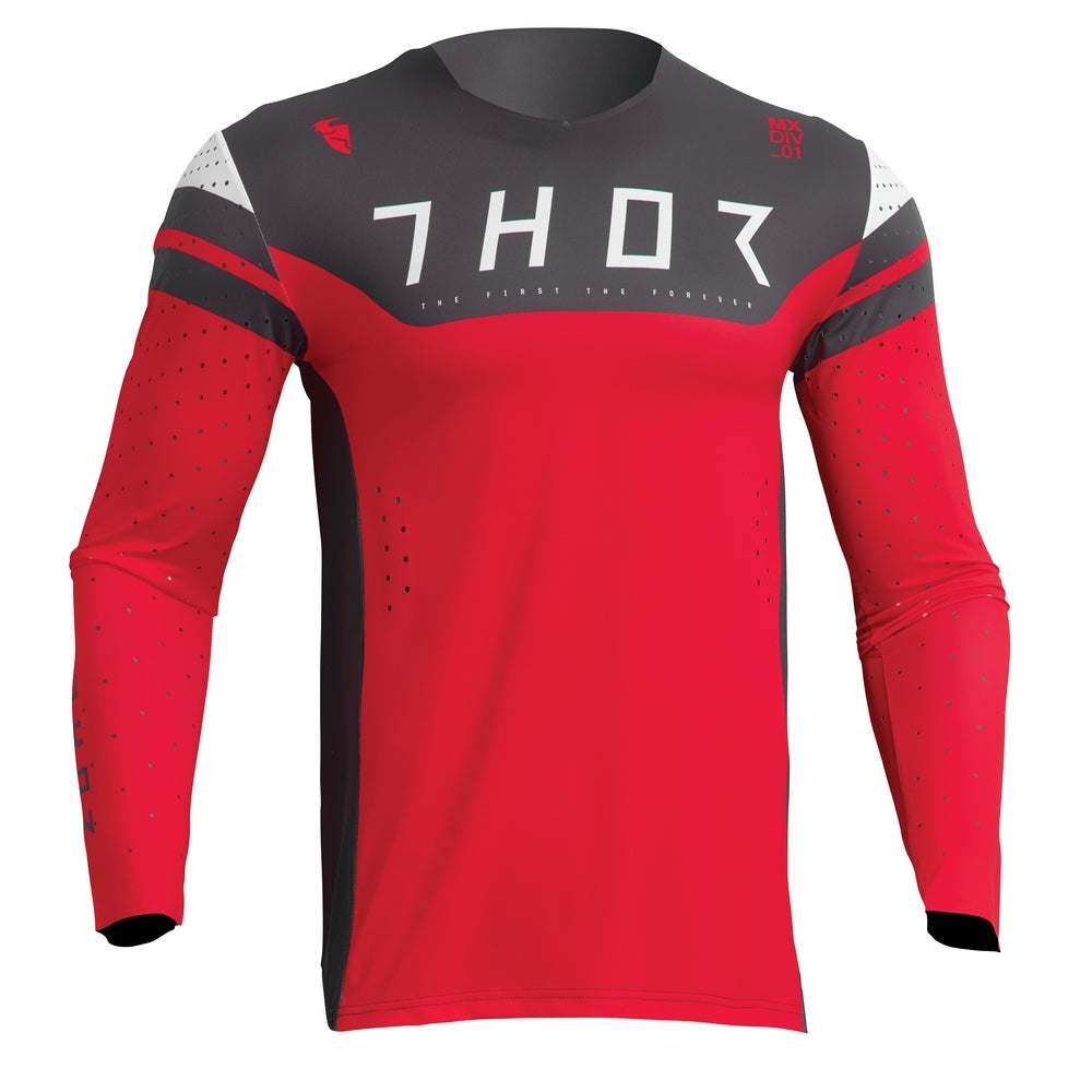 JERSEY S23 THOR MX PRIME RIVAL RED/CHARCOAL