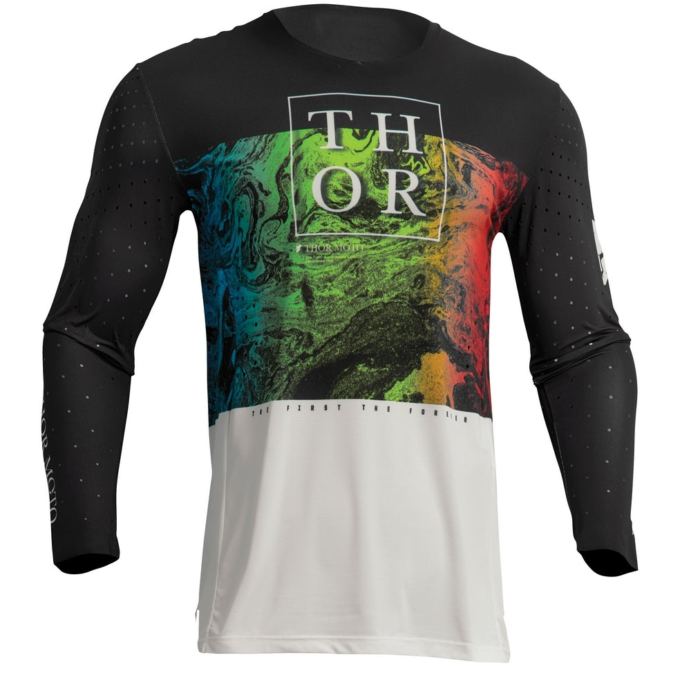 JERSEY S23 THOR MX PRIME MELTR BLACK/WHITE