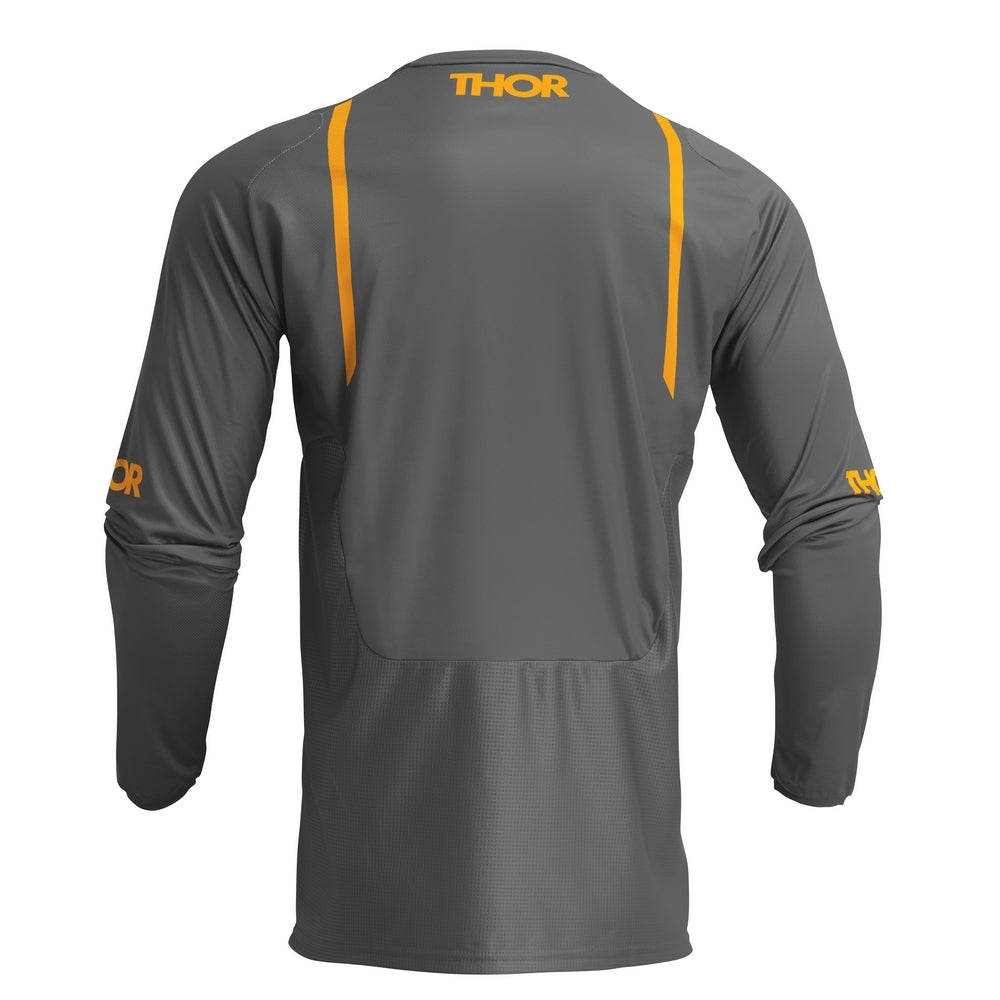 JERSEY S23 THOR MX PULSE MONO GRAY/YELLOW