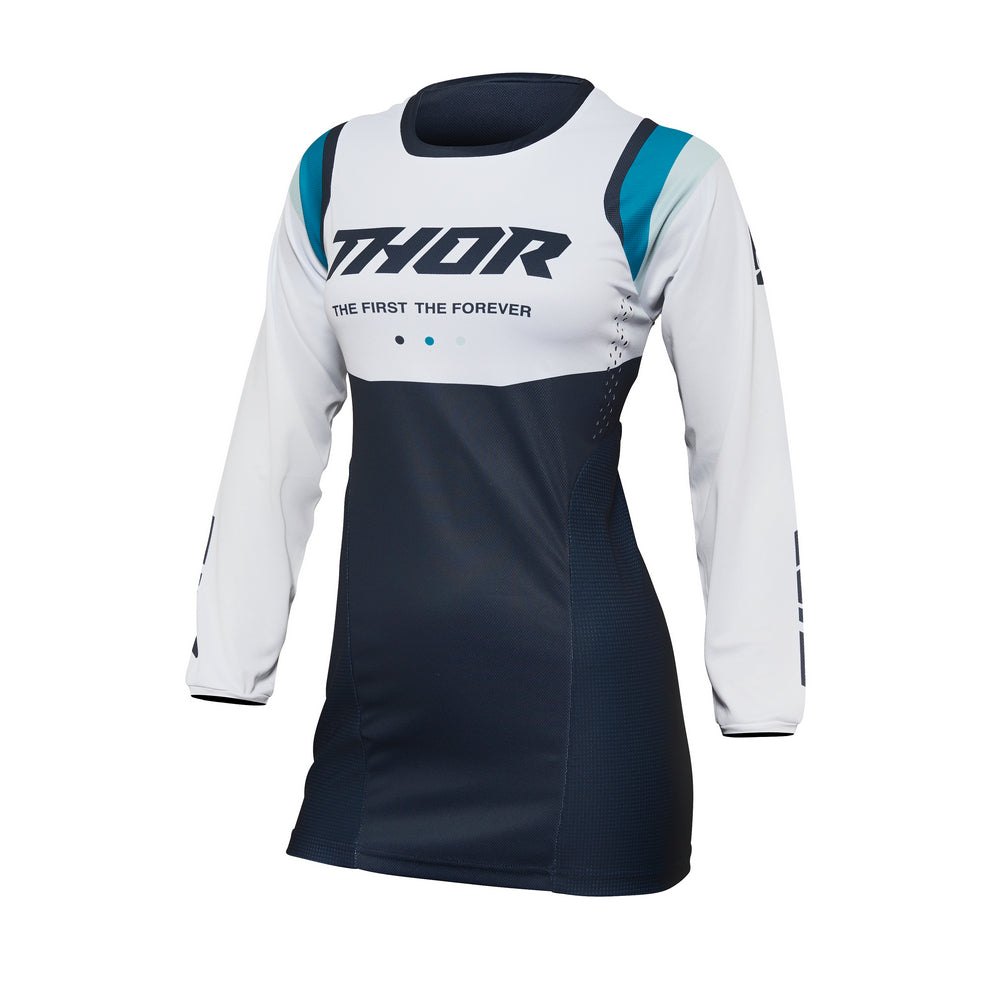 THOR MX JERSEY S22 PULSE WOMEN REV MN/WHT