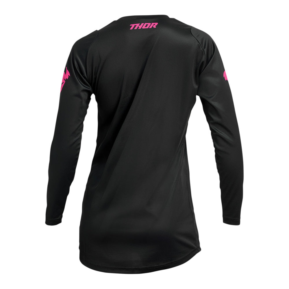 JERSEY S23 THOR MX SECTOR WOMEN MINIMAL BLK/P