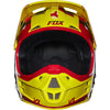 Fox adult V1 Mako offroad/dirt helmet in yellow colourway