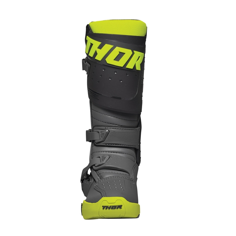 THOR MX RADIAL MENS GREY FLURO YELLOW