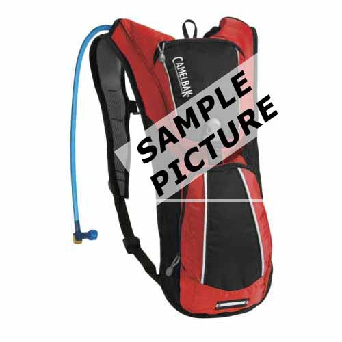 The Camelbak Rogue hydration system has a 2L bladder and is capable of holding up to 3.28L of cargo (SAMPLE PICTURE ONLY)