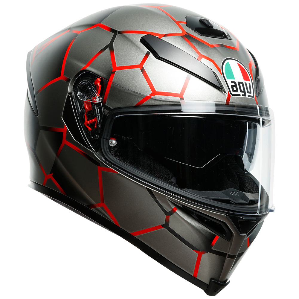 AGV K5 S [VULCANUM RED] 1