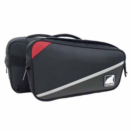 AZ2BAGMANX - Ventura Manx Panniers have hard inserts to retain their shape and moulded carry handles and hold up to 26 litres