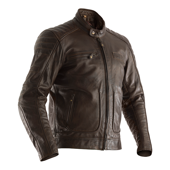 RST ROADSTER 2 LEATHER JACKET [BROWN]