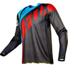 Fox adult Flexair Seca offroad/dirt jersey in grey and red colourway