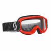 Scott Youth 89Si Red goggles with clear lens