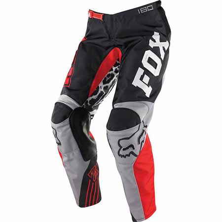 Fox womens 180 offroad/dirt pants in black/red