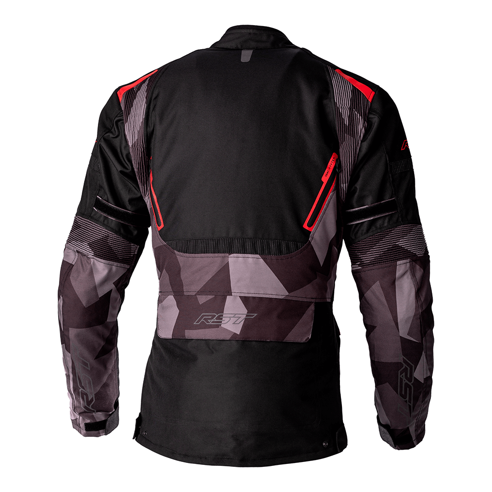 RST ENDURANCE TEXTILE JACKET [BLACK/CAMO/RED]