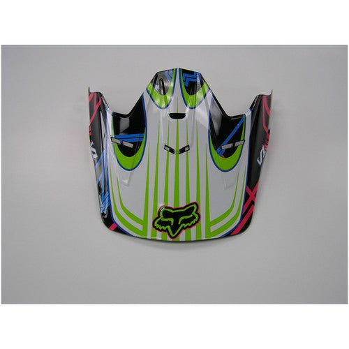 91475-Fox V1 Womens Print (Neon) Helmet Visor
