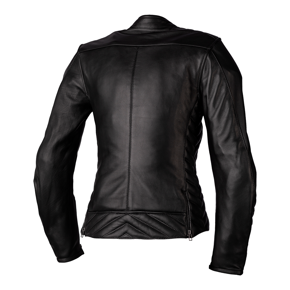 RST ROADSTER 3 LADIES LEATHER JACKET [BLACK]