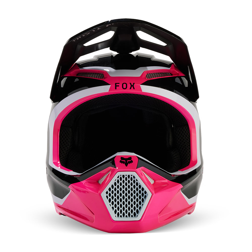 Motorcycle Casco Motocross Fox Rosa Pink Fox Moto Helmets FOX V1