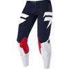 Shift 3lue 4th Kind pants in navy and red