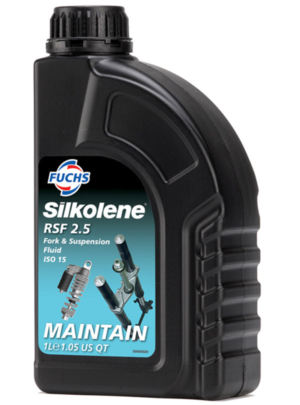 SILKOLENE RSF 2.5  (1L) FORK AND SUSPENSION FLUID ISO 15