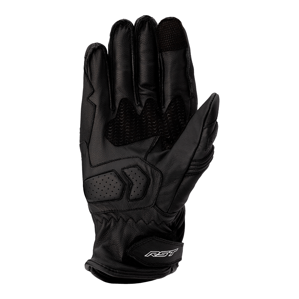 RST SPORT MID WP LEATHER GLOVE [BLACK]