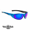 AZ3GLASUFTOBLSM - Ugly Fish Torpedo RS2044 sunglasses in blue frame with blue lens
