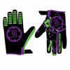 Moto Mayhem Splatter MX/offroad/dirt gloves in purple - SAMPLE PICTURE - (also available in red)
