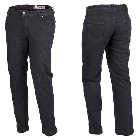 Bull-It Covec SR6 women's Ebony jeans - available in three leg lengths (regular 31", long 33" and extra long 35")